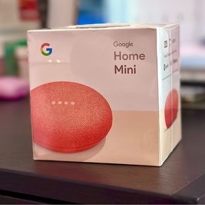 Google Home Mini - Coral - New In Box